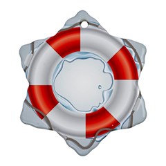 Spare Tire Icon Vector Ornament (snowflake) by Sudhe