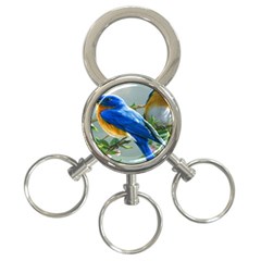 Loving Birds 3-ring Key Chains by Sudhe