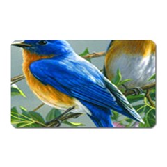 Loving Birds Magnet (rectangular)