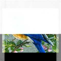 Loving Birds Rectangular Jigsaw Puzzl by Sudhe