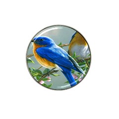 Loving Birds Hat Clip Ball Marker (4 Pack) by Sudhe