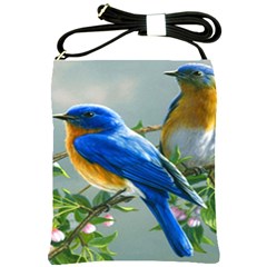 Loving Birds Shoulder Sling Bag by Sudhe