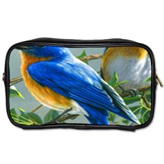 Loving Birds Toiletries Bag (one Side) by Sudhe