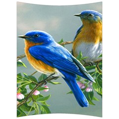 Loving Birds Back Support Cushion by Sudhe