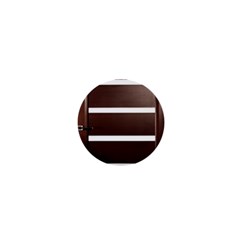 Minimalis Brown Door 1  Mini Buttons by Sudhe