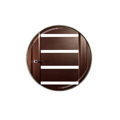 Minimalis Brown Door Hat Clip Ball Marker (10 Pack) by Sudhe