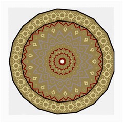 Mandala Art Ornament Pattern Medium Glasses Cloth by Sudhe