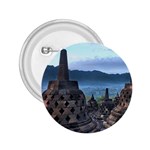 Borobudur Temple  Morning Serenade 2.25  Buttons Front