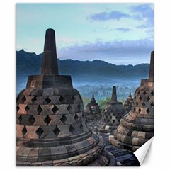 Borobudur Temple  Morning Serenade Canvas 8  X 10  by Sudhe