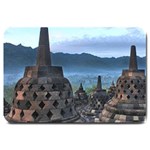 Borobudur Temple  Morning Serenade Large Doormat  30 x20  Door Mat