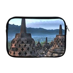 Borobudur Temple  Morning Serenade Apple Macbook Pro 17  Zipper Case by Sudhe