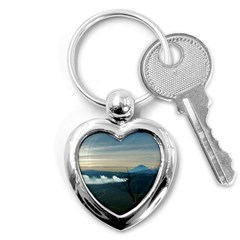 Bromo Caldera De Tenegger  Indonesia Key Chains (heart)  by Sudhe