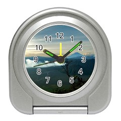 Bromo Caldera De Tenegger  Indonesia Travel Alarm Clock by Sudhe