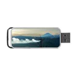 Bromo Caldera De Tenegger  Indonesia Portable Usb Flash (two Sides) by Sudhe