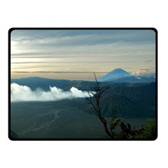 Bromo Caldera De Tenegger  Indonesia Double Sided Fleece Blanket (small) 