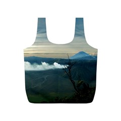 Bromo Caldera De Tenegger  Indonesia Full Print Recycle Bag (s) by Sudhe