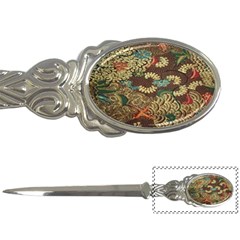 Colorful The Beautiful Of Art Indonesian Batik Pattern Letter Opener by Sudhe