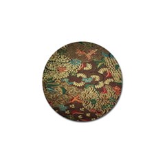 Colorful The Beautiful Of Art Indonesian Batik Pattern Golf Ball Marker (4 Pack) by Sudhe