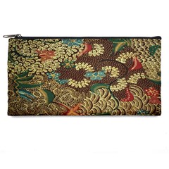 Colorful The Beautiful Of Art Indonesian Batik Pattern Pencil Cases by Sudhe