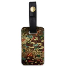 Colorful The Beautiful Of Art Indonesian Batik Pattern Luggage Tags (one Side)  by Sudhe