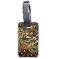 Colorful The Beautiful Of Art Indonesian Batik Pattern Luggage Tags (two Sides) by Sudhe