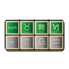 Set Of The Twelve Signs Of The Zodiac Astrology Birth Symbols Medium Bar Mats by Sudhe