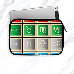 Set Of The Twelve Signs Of The Zodiac Astrology Birth Symbols Apple Ipad Mini Zipper Cases by Sudhe