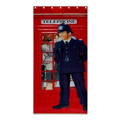 Red London Phone Boxes Shower Curtain 36  X 72  (stall)  by Sudhe