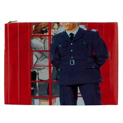 Red London Phone Boxes Cosmetic Bag (xxl) by Sudhe