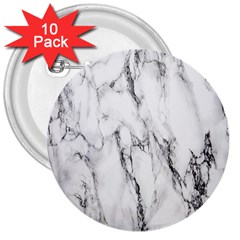 Marble Granite Pattern And Texture 3  Buttons (10 Pack)  by Sudhe