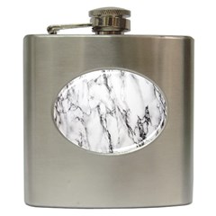 Marble Granite Pattern And Texture Hip Flask (6 Oz)