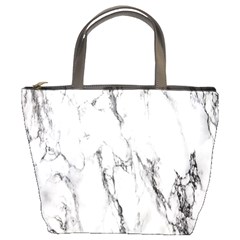 Marble Granite Pattern And Texture Bucket Bag