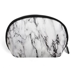 Marble Granite Pattern And Texture Accessory Pouch (large) by Sudhe