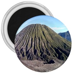 Mount Batok Bromo Indonesia 3  Magnets by Sudhe