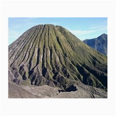 Mount Batok Bromo Indonesia Small Glasses Cloth (2-side) by Sudhe