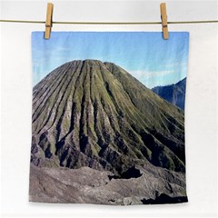 Mount Batok Bromo Indonesia Face Towel by Sudhe