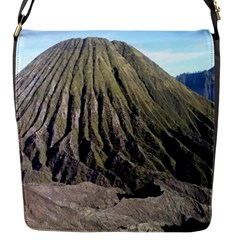 Mount Batok Bromo Indonesia Flap Closure Messenger Bag (s) by Sudhe