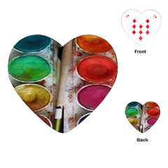 Paint Box Playing Cards (heart) by Sudhe