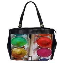 Paint Box Oversize Office Handbag (2 Sides) by Sudhe