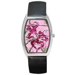 Love Browning Deer Glitter Barrel Style Metal Watch by Sudhe