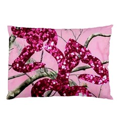 Love Browning Deer Glitter Pillow Case by Sudhe