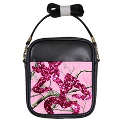 Love Browning Deer Glitter Girls Sling Bag by Sudhe