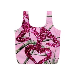 Love Browning Deer Glitter Full Print Recycle Bag (s) by Sudhe