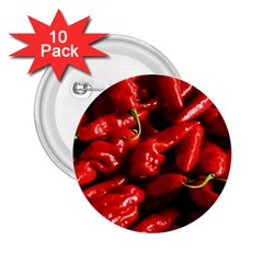 Red Chili 2 25  Buttons (10 Pack)  by Sudhe