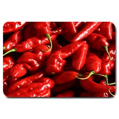 Red Chili Large Doormat  by Sudhe