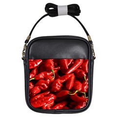 Red Chili Girls Sling Bag by Sudhe