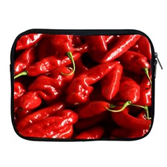 Red Chili Apple Ipad 2/3/4 Zipper Cases by Sudhe