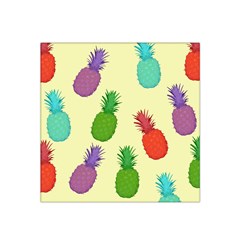 Colorful Pineapples Wallpaper Background Satin Bandana Scarf by Sudhe