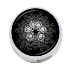 Fractal Filigree Lace Vintage 4-port Usb Hub (one Side) by Sudhe