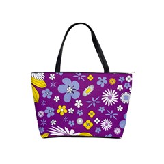 Floral Flowers Classic Shoulder Handbag by Sudhe